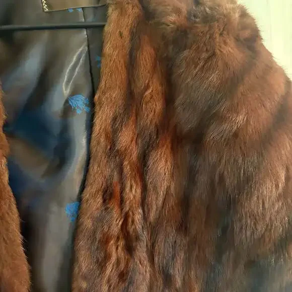 Vintage Strawbridge & Clothier Mink Fur Stole - Picture 4 of 6